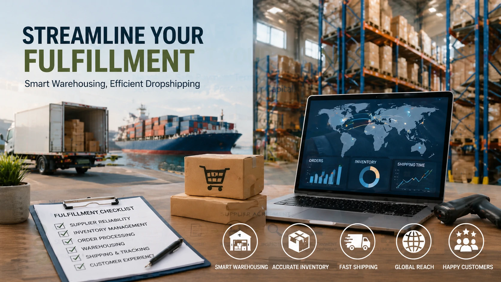 Strømlin din opfyldelse: En tjekliste for Kina-lager og dropshipping
